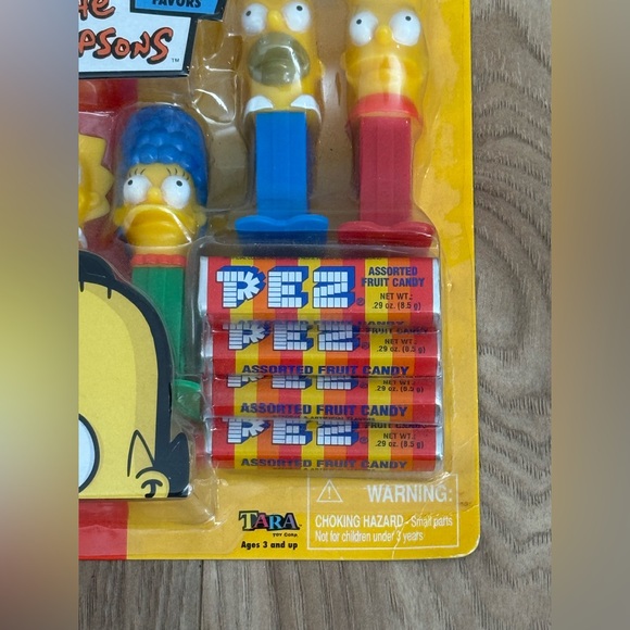 The Simpsons Pez Assorted Fruit Candy - Picture 4 of 6